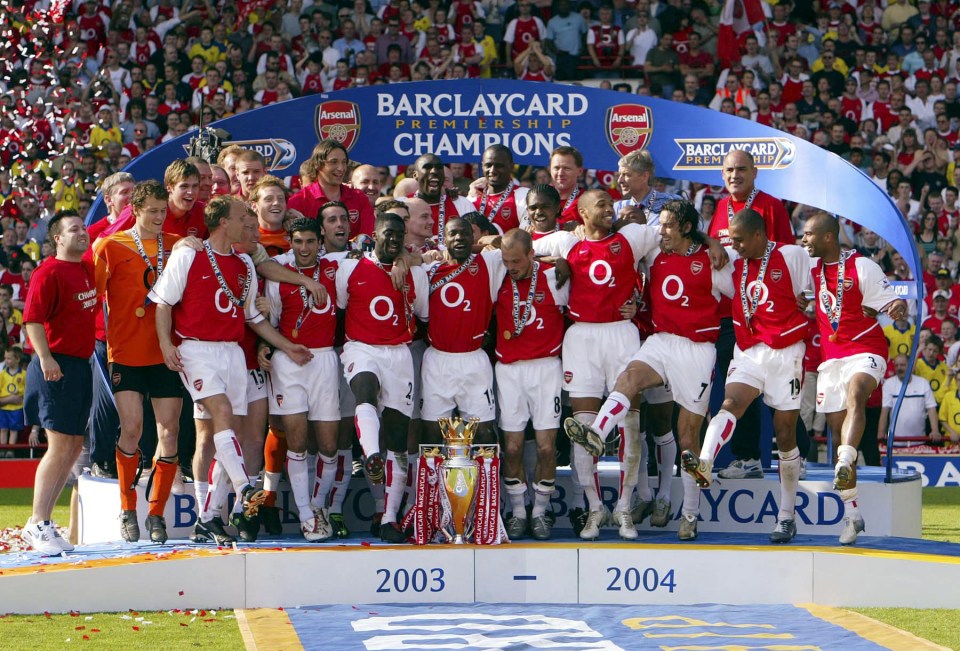 Arsenal did not lose a single game in the 2003/04 Premier League campaign