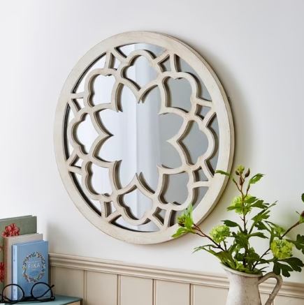 Dunelm's gorgeous framed mirror has been knocked down from £40 to £20