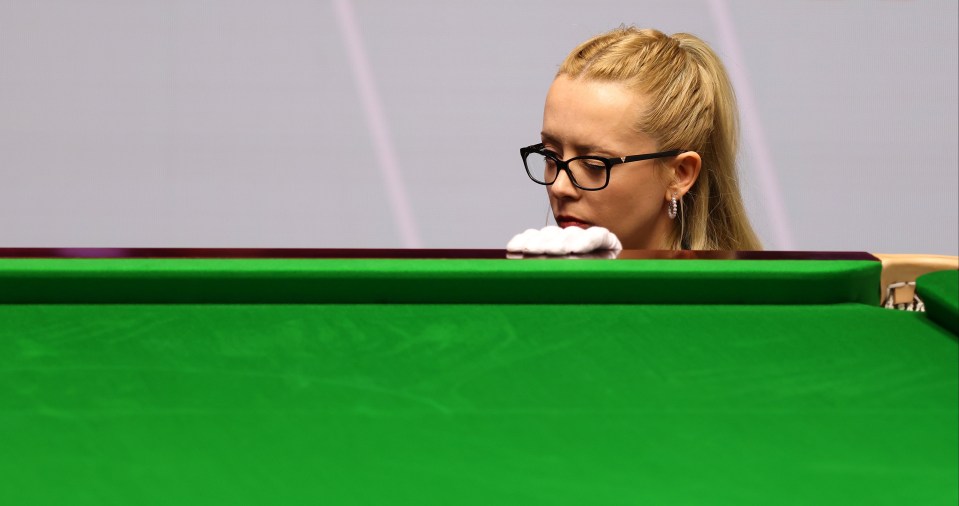 Desislava is widely regarded as one of the best referees in snooker