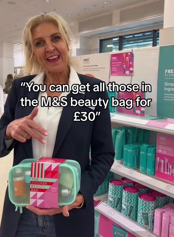 M&S employees are alerting shoppers to the beauty bargain