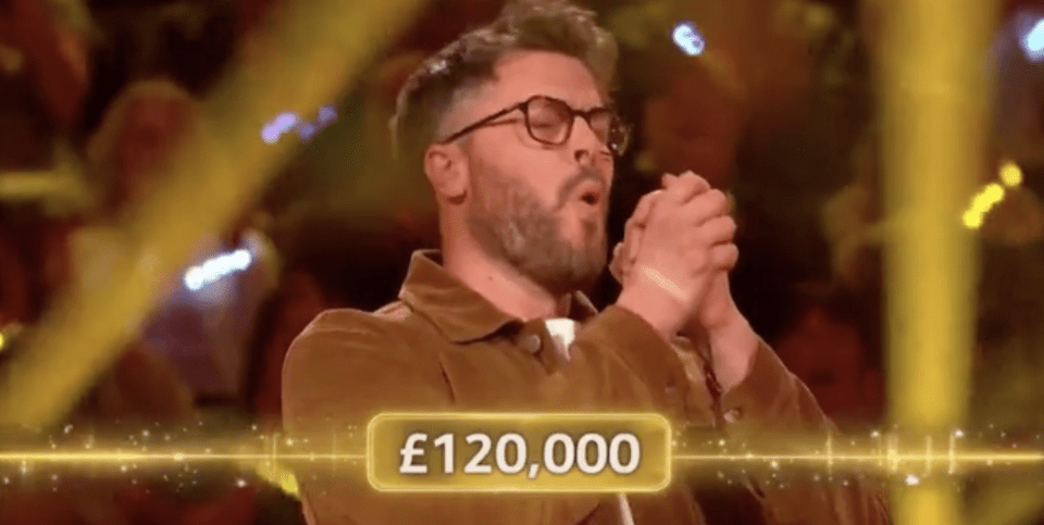 Rick Edwards won a whopping cash prize for a charity of his choice