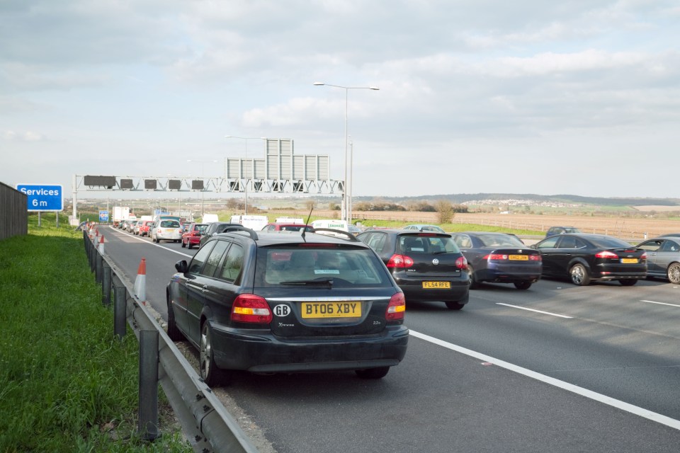 Blocking the traffic this bank holiday weekend could also mean three to nine points on your licence