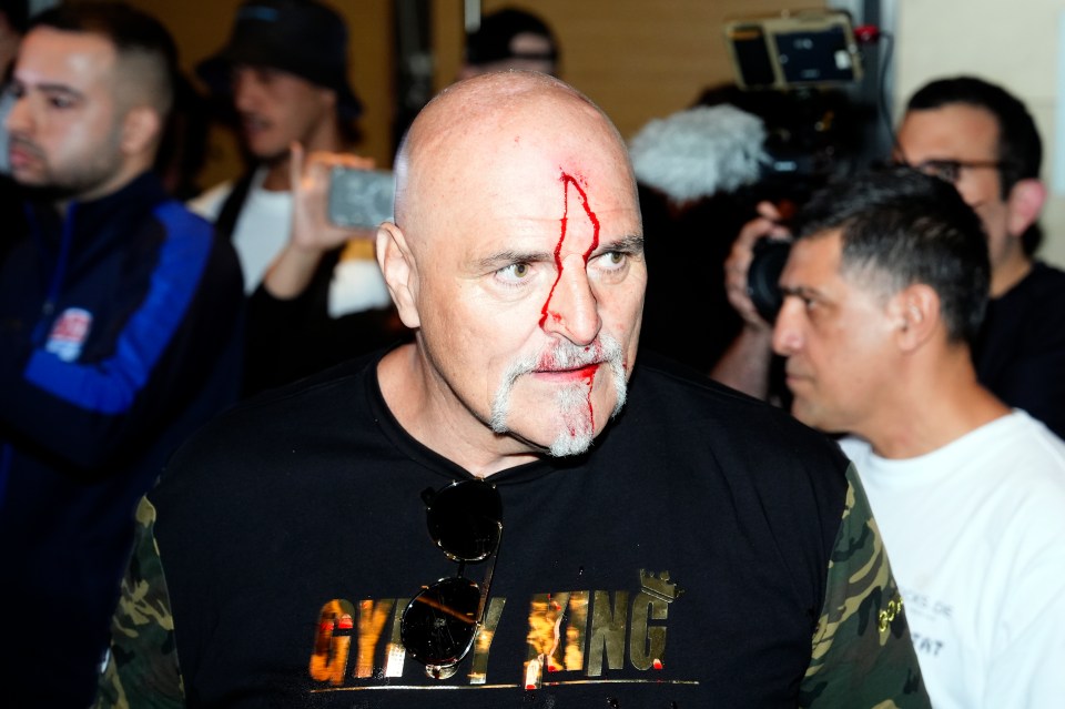 John Fury’s headbutting antics caused headlines two days ago in Saudi Arabia