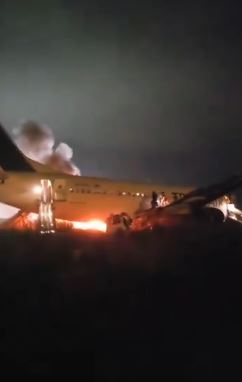 Last week a Boeing plane caught on fire in Senegal