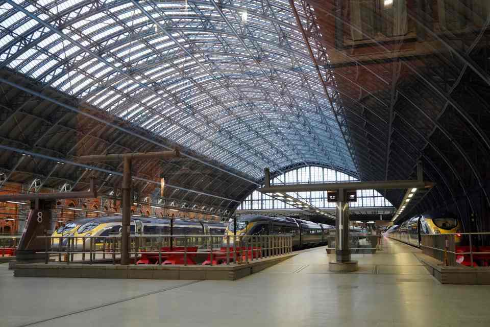 Eurostar (pictured) revealed its £8.5million preparations for the new European Entry Exit System that will be introduced later this year.