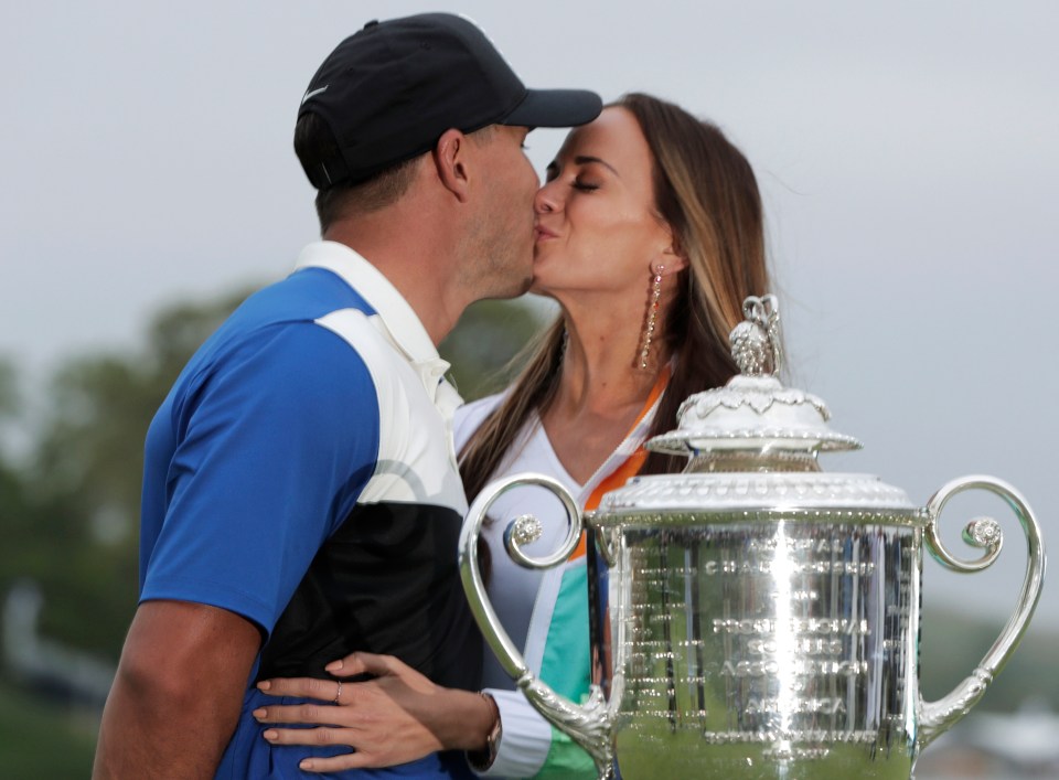 Brooks Koepka and Jena Sims have been married since 2022