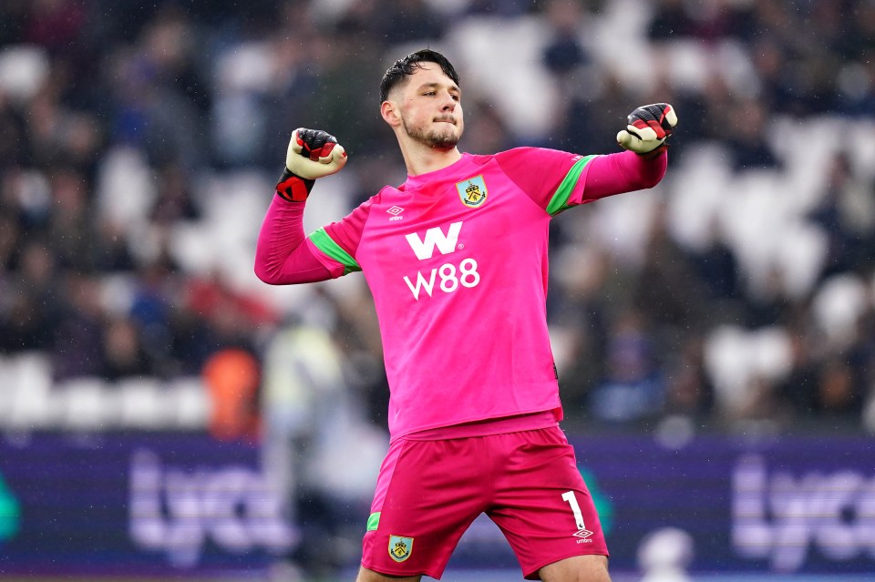 Newcastle are keeping tabs on Burnley goalkeeper James Trafford