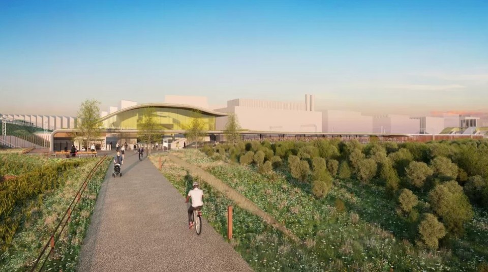 A huge new £183million train station will open in Cambridge next year