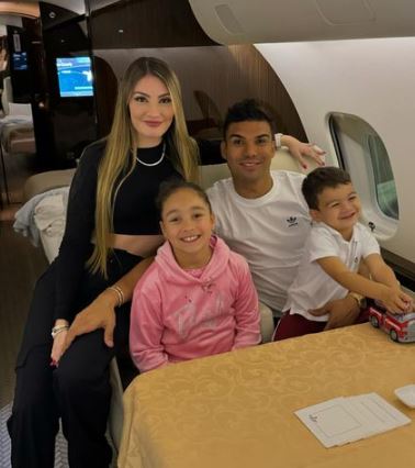 Casemiro then skipped the after-party to go on holiday