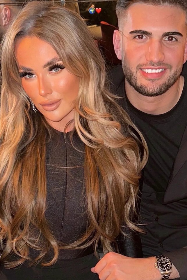 Love Island’s Harriett Blackmore with ex boyfriend Josh Curling