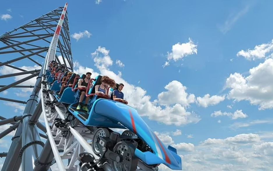 The ride replaced the Top Thrill ride (artist impression)