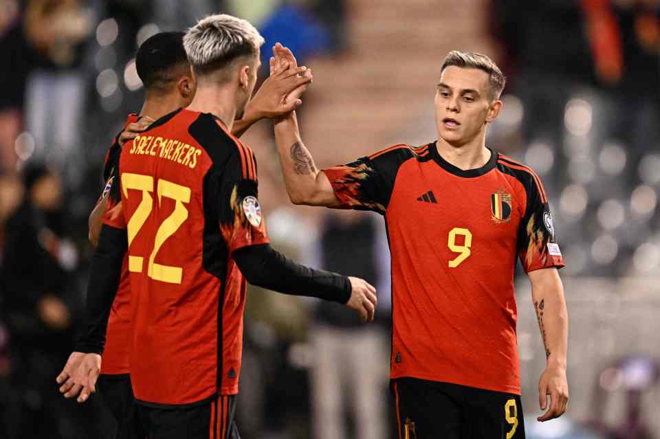 Leandro Trossard will be representing Belgium this summer