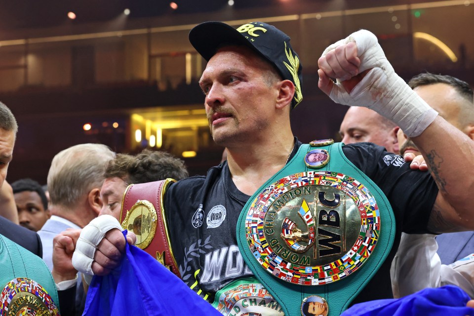 Oleksandr Usyk is to appear alongside The Rock in his Hollywood debut