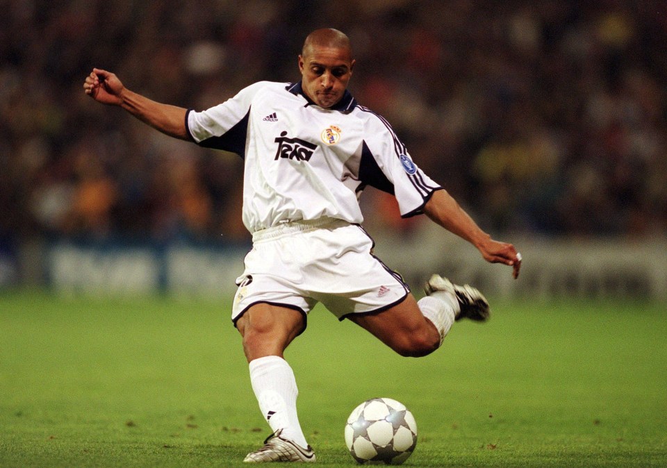 Legend Roberto Carlos spent 11 seasons with Real Madrid.