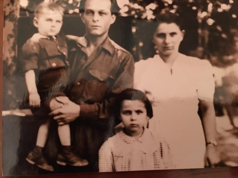 Alfred Garwood, now 81, was put on a trains headed for the gas chamber eight days before the liberation of the Terezin prison camp by the British Army