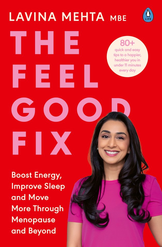 Lavina Mehta says: "The Government guidelines of exercising for 150 minutes a week seemed excessive, so in 2018 I started researching the benefits of exercise snacking when writing my book. I discovered 11 minutes is the magic number"