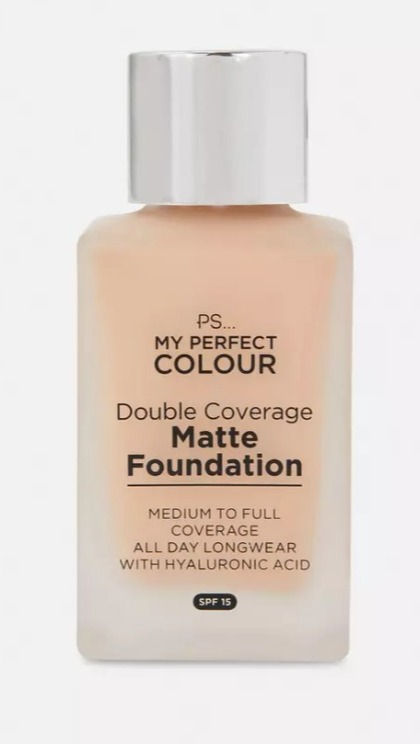 Primark's 'PS… My Perfect Colour Double Coverage Matte Foundation' is a dupe for Estee Lauder's £40 Doublewear