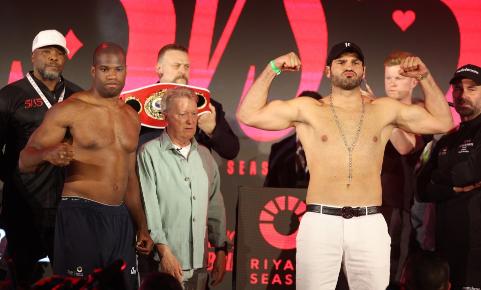 Daniel Dubois is facing Filip Hrgovic in an interim IBF title bout