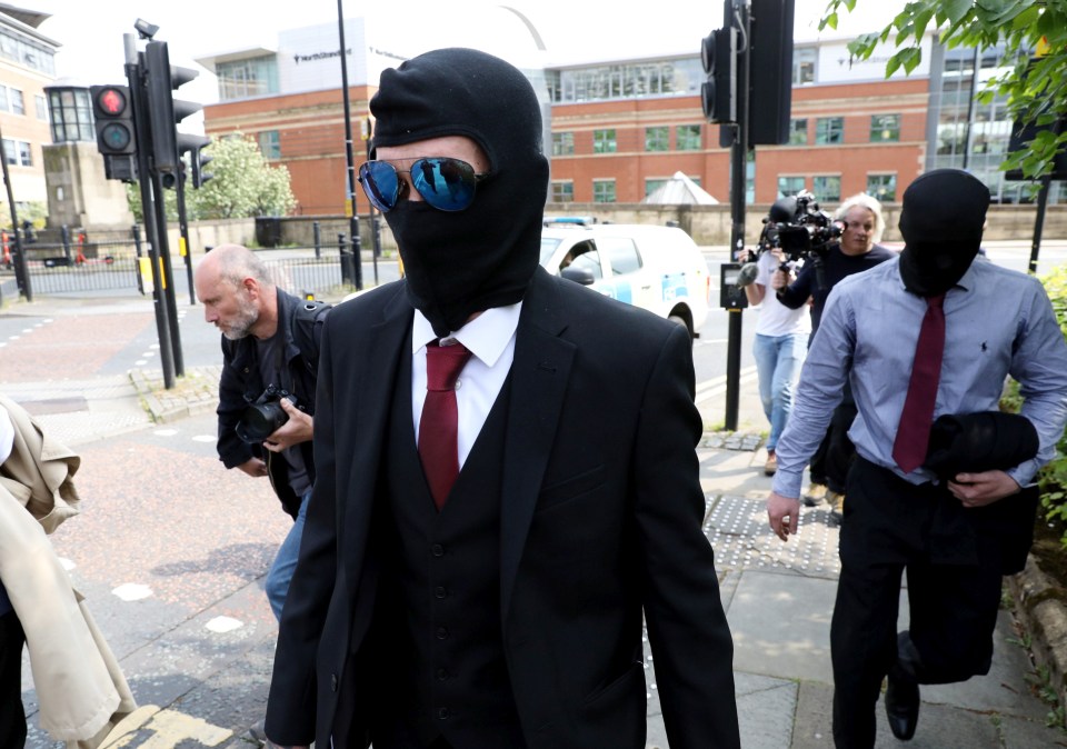 Daniel Graham, left, and Adam Carruthers, right, appeared at Newcastle Magistrates' Court today