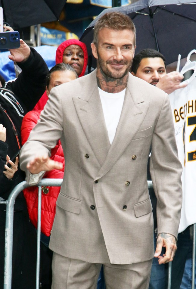 It's where David Beckham spent most of his time living when he was in the Spanish capital