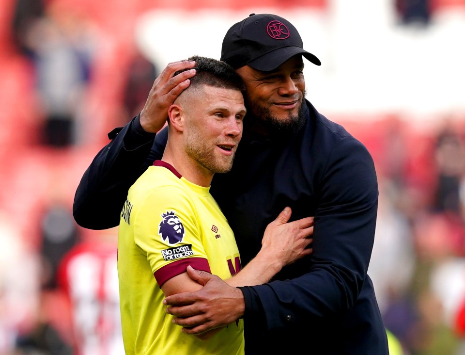 Johann Gudmundsson will also leave Turf Moor