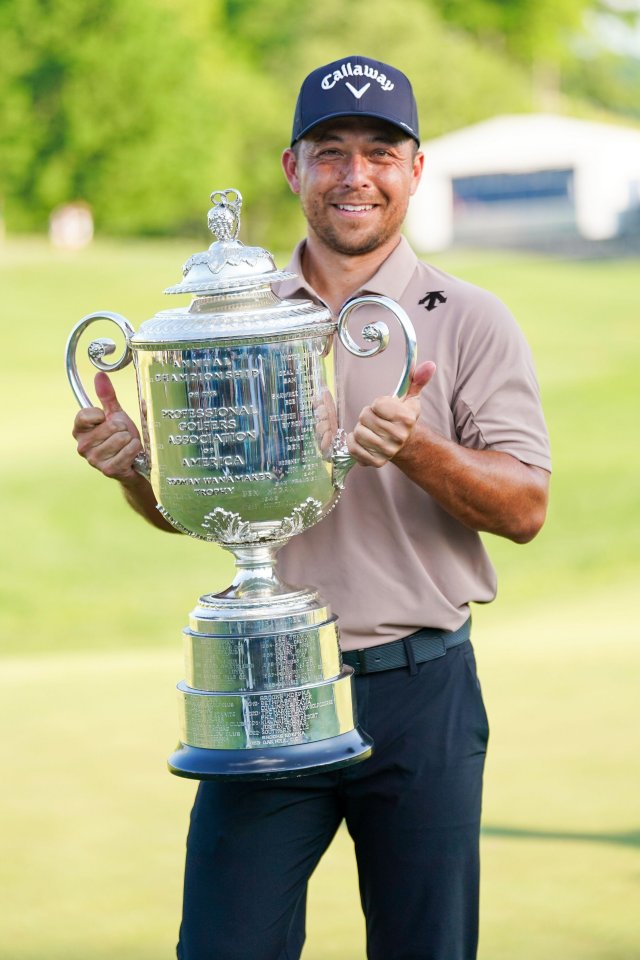 Xander Schauffele won the PGA Championship