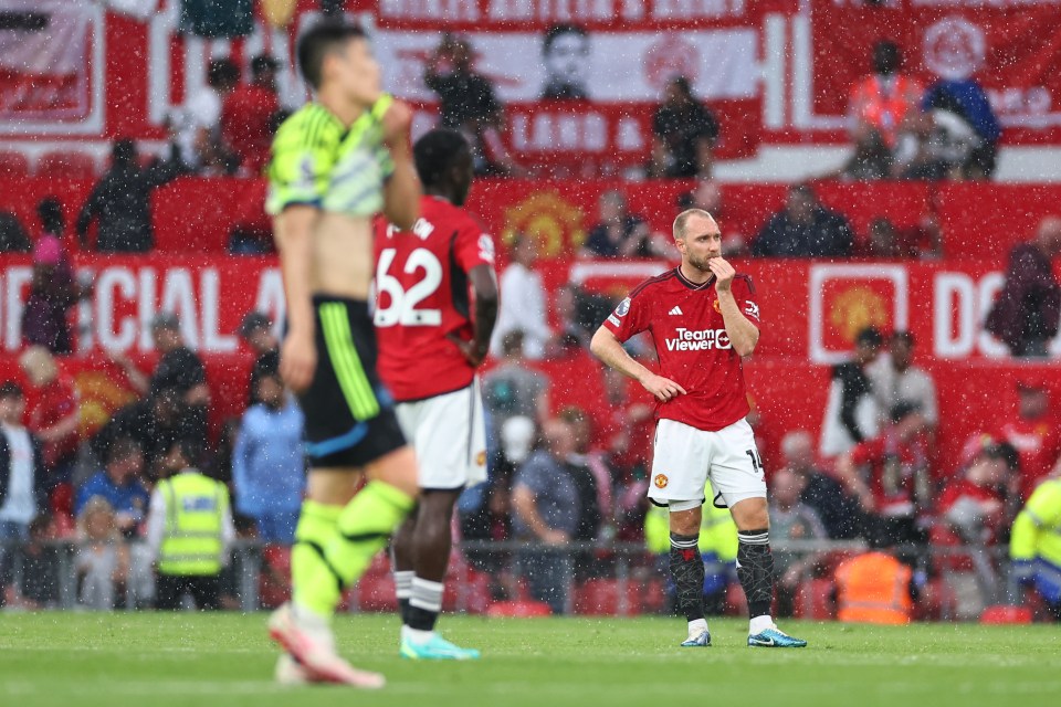 Man Utd were beaten at home by Arsenal on Sunday in another dismal display