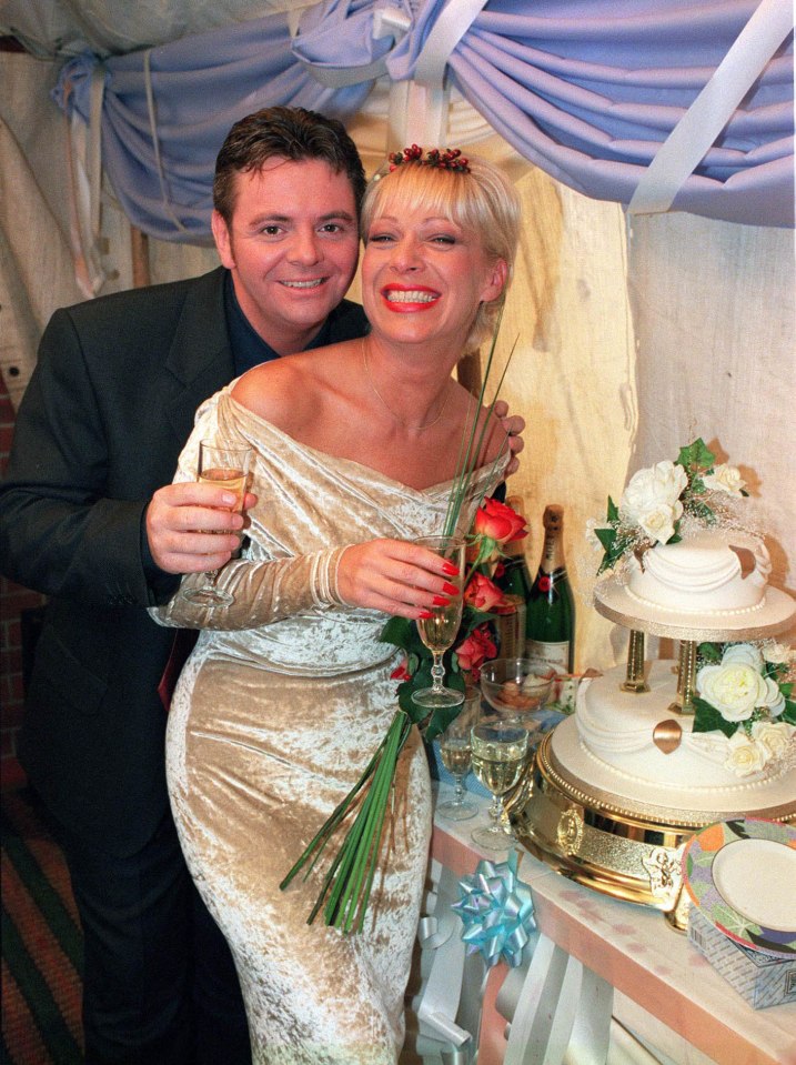 One of the character's later storylines was a marriage to Natalie Horrocks (Denise Welch)