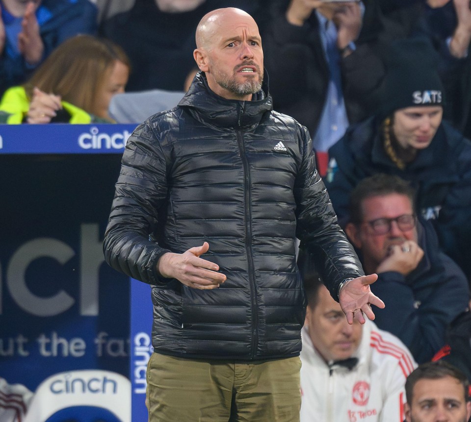 Erik ten Hag is facing huge pressure at Manchester United