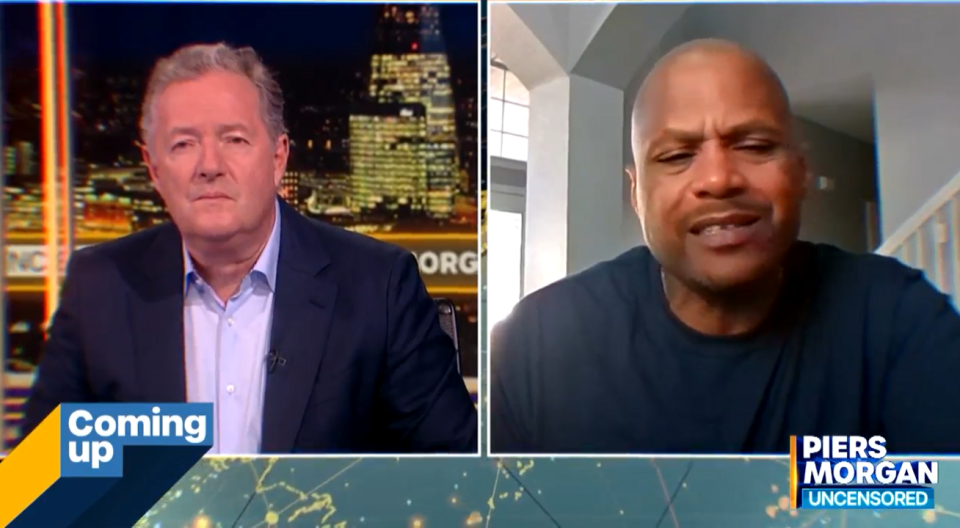 Roger Bonds described the rapper as a 'king manipulator' speaking on Piers Morgan Uncensored