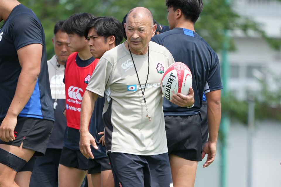 Eddie Jones might yet find his Japan team's long-awaited home clash with England in Tokyo in June not shown live on TV