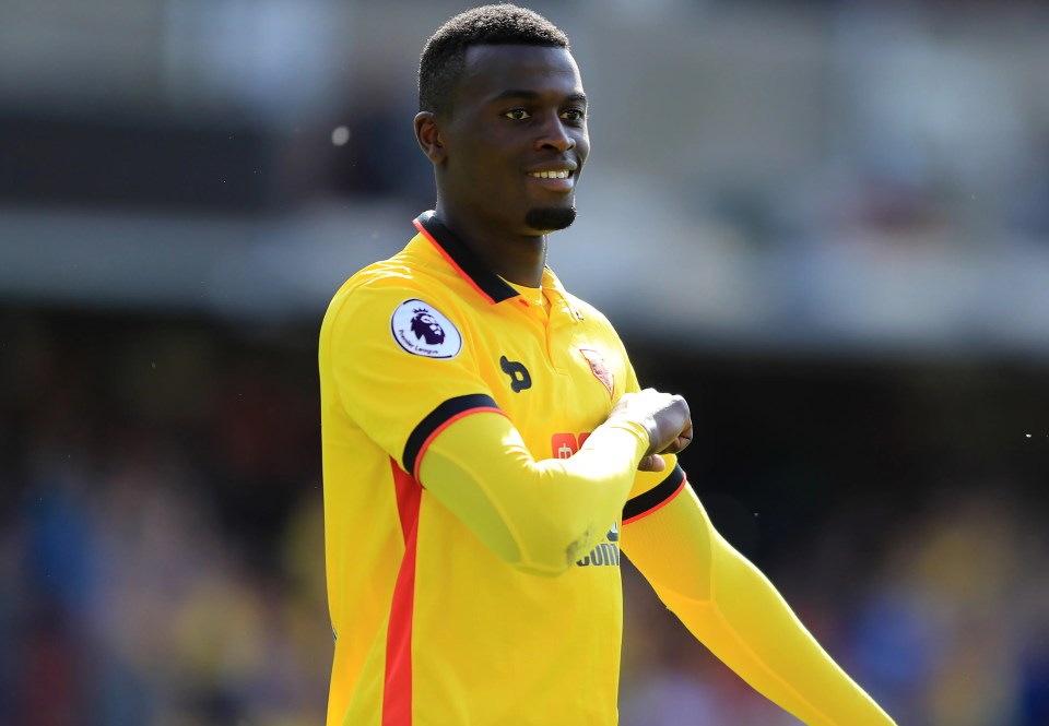 Former Watford man Mbaye Niang has a history of car accidents