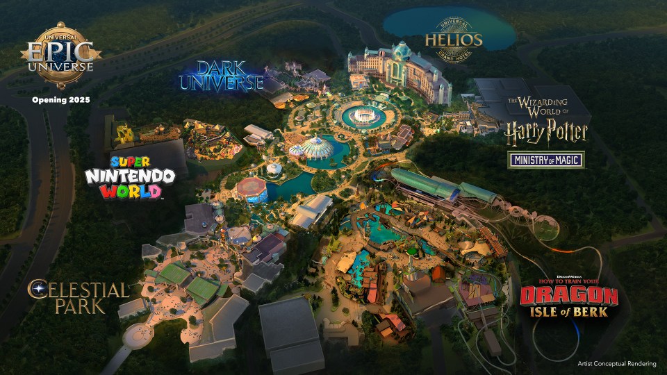 The huge new theme park will open in Florida next summer