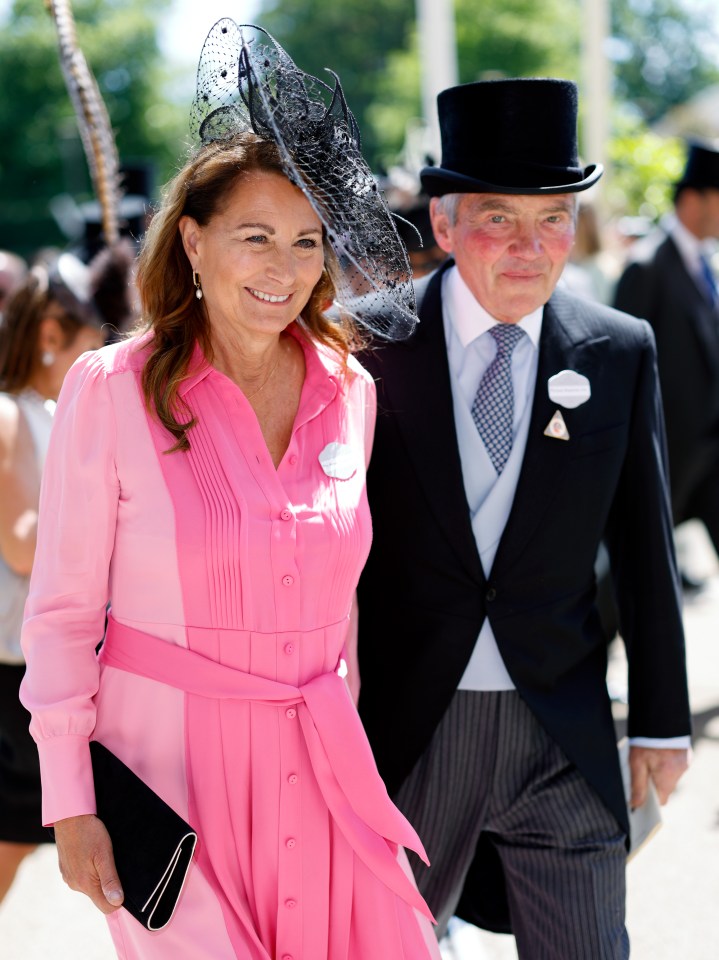 Grandparents Carole and Michael Middleton could join the celebrations