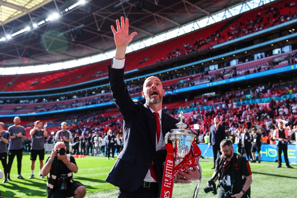 Erik ten Hag guided Man Utd to FA Cup glory