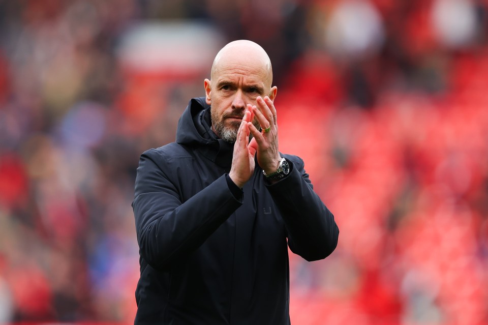 Erik ten Hag is under mounting pressure at Manchester United