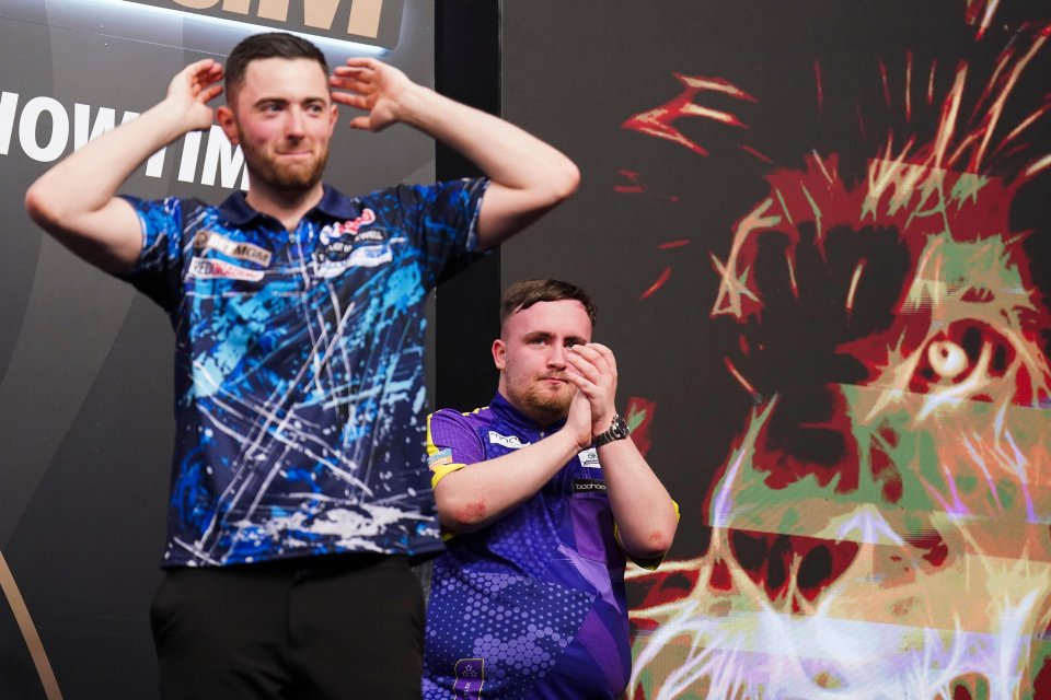 Luke Humphries lost to Luke Littler in last Thursday's Premier League final