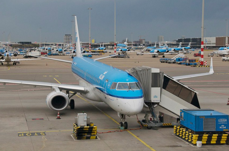 The KLM plane was preparing for take-off when the horrific incident unfolded