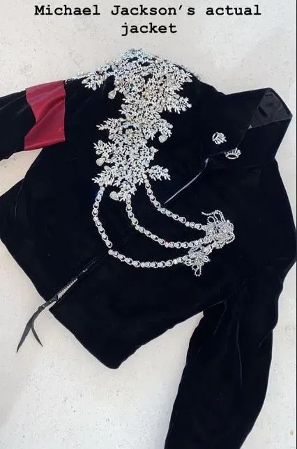 She received an original Michael Jackson jacket, which cost $65k