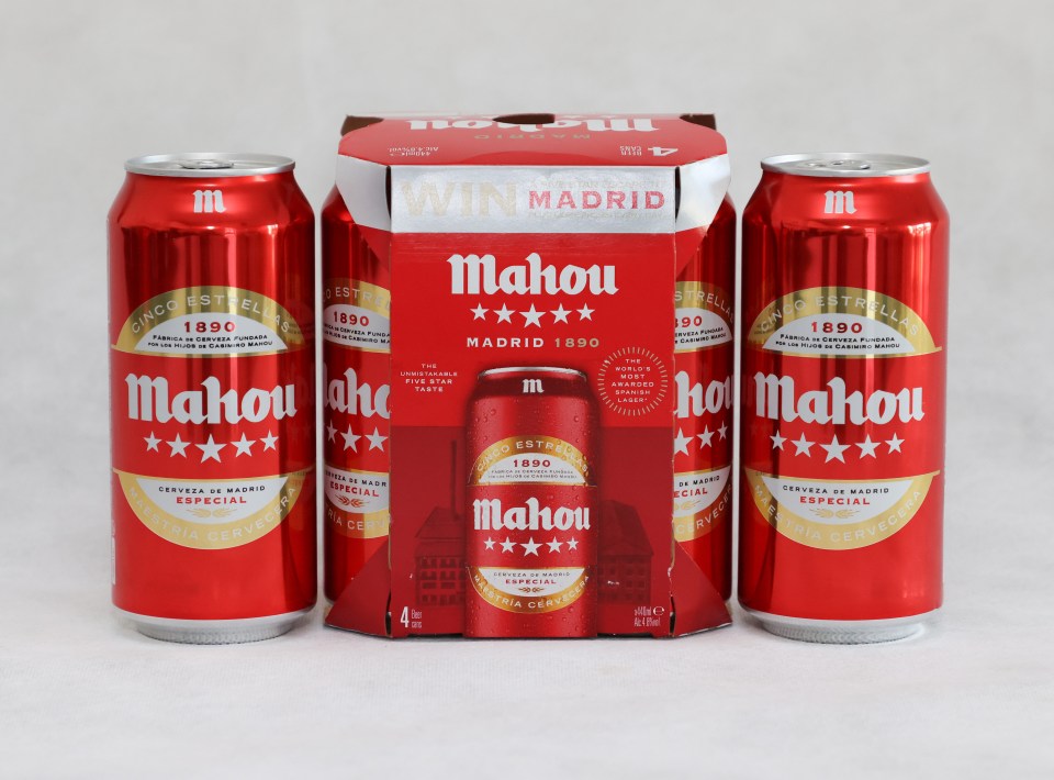 Mahou is one the strongest beers of all the Spanish brews I tried and scored 2 out of 5