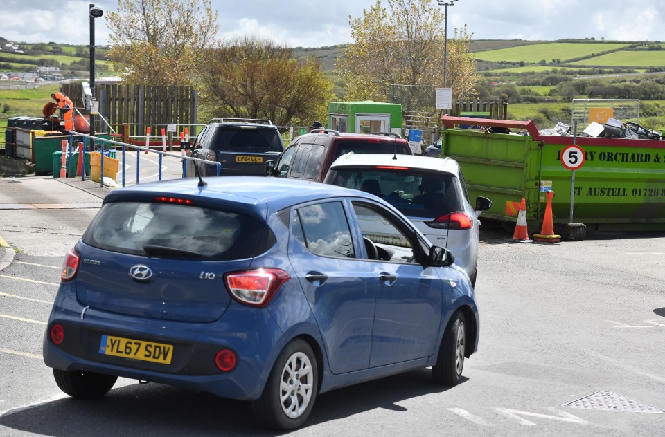 Residents are expected to get rid of any excess rubbish themselves at local tips