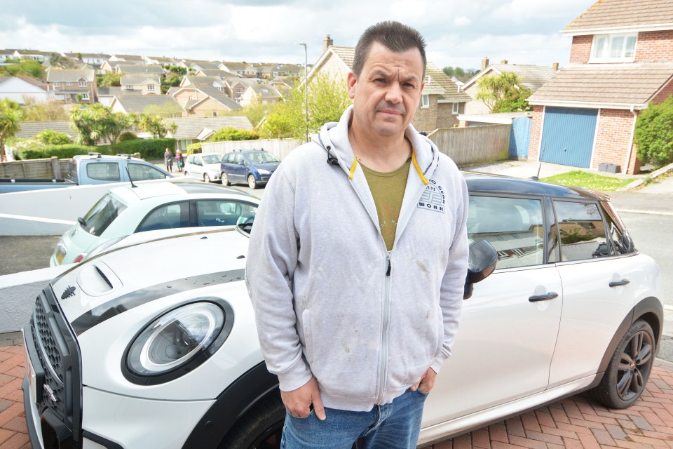 Jason claims his car was damaged after the council delivered new bins during a storm