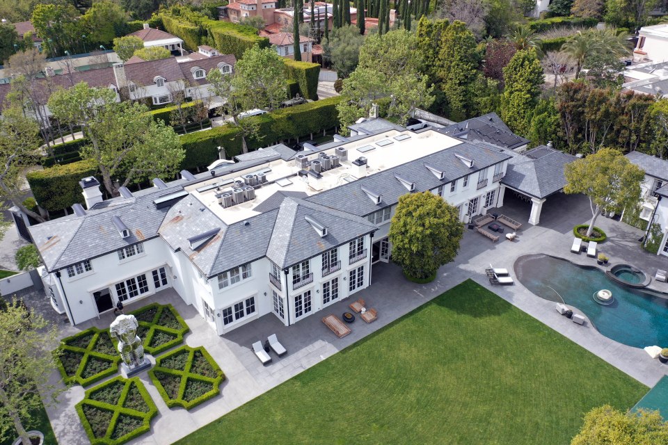 The Los Angeles mansion is believed to be worth $40million