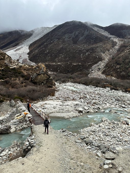 Neel gave his three top items to bring if you're considering climbing up Mount Everest