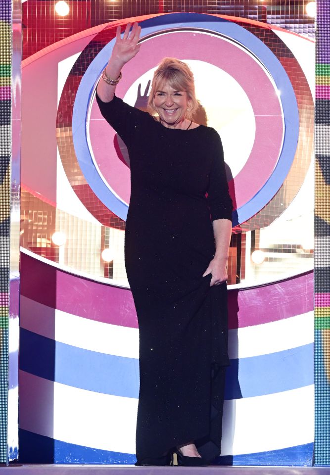 Fern Britton, pictured waving to fans on Celebrity Big Brother, was said to have been left 'disturbed and scared' by the stalker