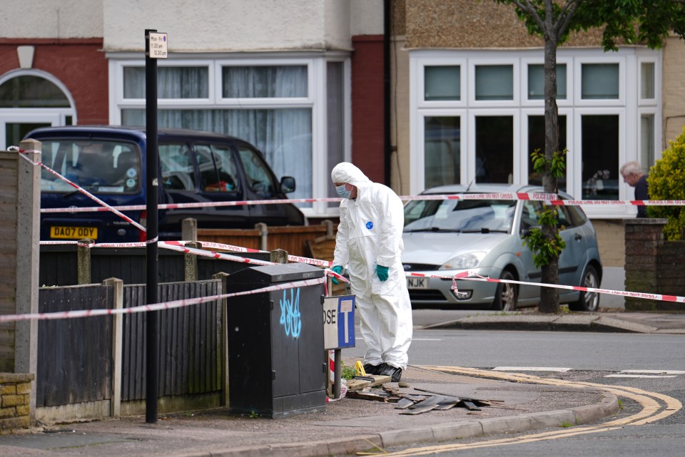 Cops lifted the cordon on Wednesday