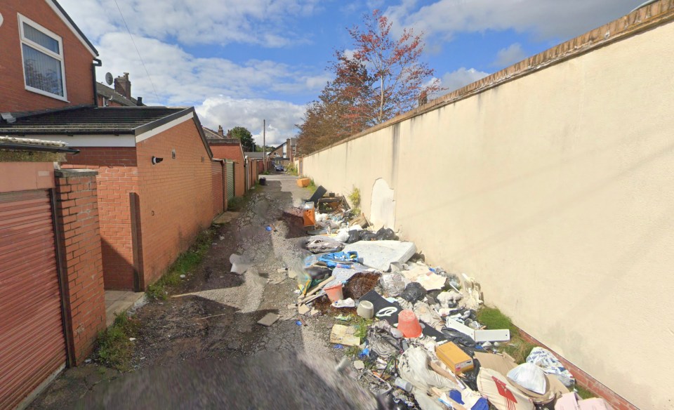 Locals said previously the venue was surrounded by rubbish