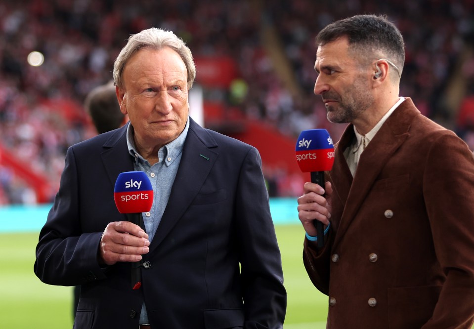 Neil Warnock was on top form as a pundit for the Championship playoff final