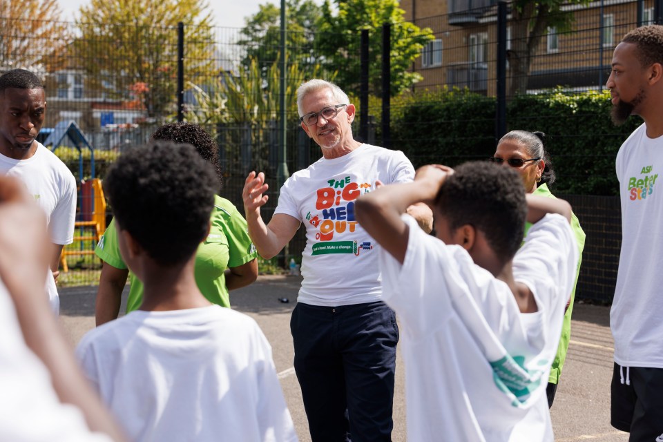 The former England striker is hoping to boost Britain's grassroots sports