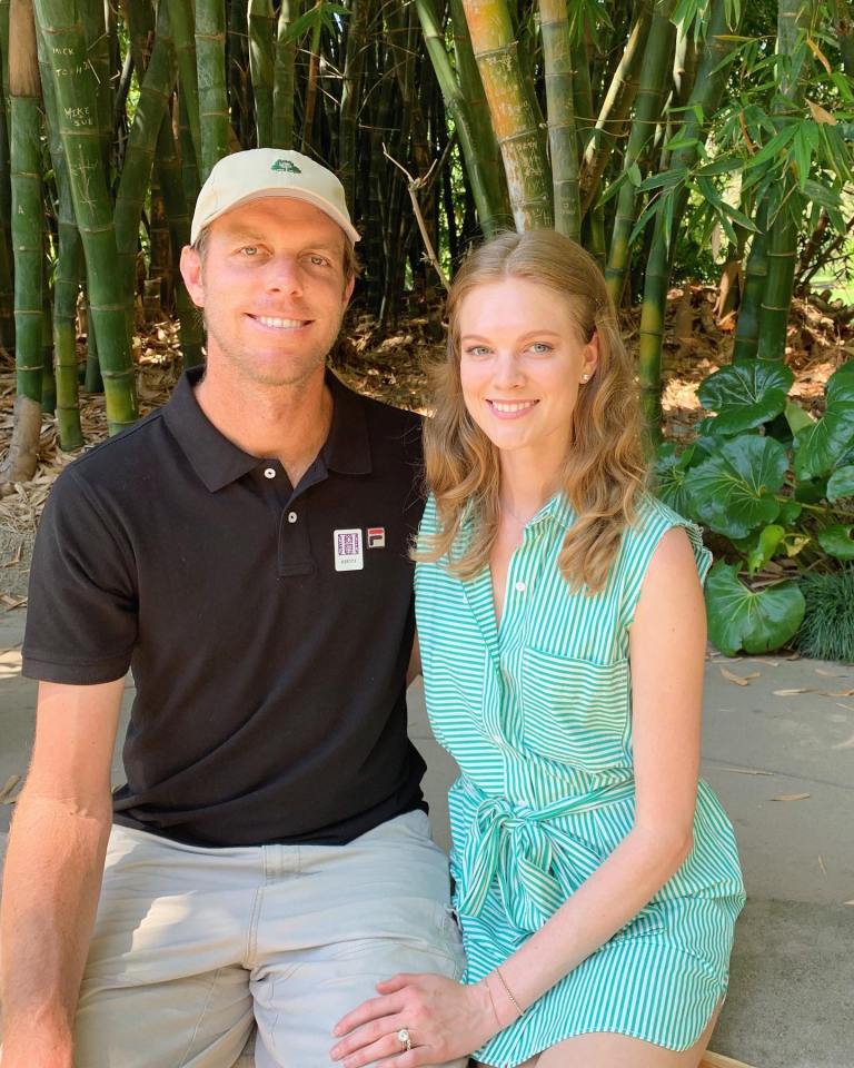 Abby Dixon and Sam Querrey got married in 2018